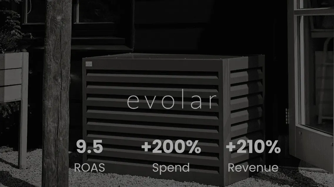 Ecommerce advertising creative for a home and garden brand
